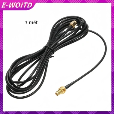 Cáp nối dài RP-SMA sang SMA E-WOITD - Dây đồng trục nam sang nữ cho ăng-ten WiFi, router, thẻ mạng RG174 - Giá 49.500₫ 5 Cáp nối dài RP-SMA sang SMA E-WOITD - Dây đồng trục nam sang nữ cho ăng-ten WiFi, router, thẻ mạng RG174 - Giá 49.500₫ 5