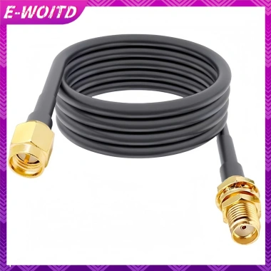 Cáp nối dài RP-SMA sang SMA E-WOITD - Dây đồng trục nam sang nữ cho ăng-ten WiFi, router, thẻ mạng RG174 - Giá 49.500₫ 9 Cáp nối dài RP-SMA sang SMA E-WOITD - Dây đồng trục nam sang nữ cho ăng-ten WiFi, router, thẻ mạng RG174 - Giá 49.500₫ 9