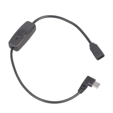 Cáp nối dài Type C 5V góc cong với đèn báo – Giảm còn 80.300₫, phù hợp cho tiện ích nhỏ 4