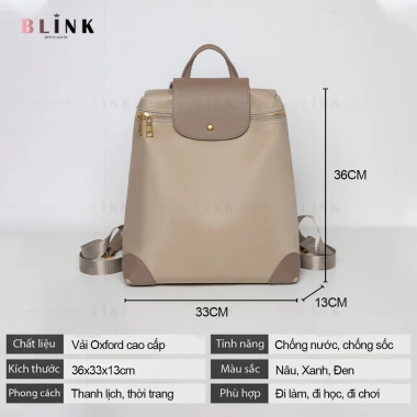 Cặp nữ thời trang EAZY BLN27 - Balo công sở học, đựng laptop 14 inch ưu đãi 618.000đ 9 Cặp nữ thời trang EAZY BLN27 - Balo công sở học, đựng laptop 14 inch ưu đãi 618.000đ 9