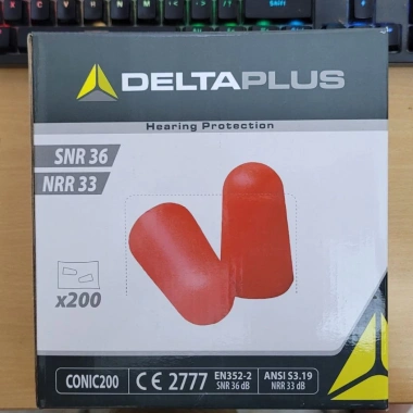 Cặp Nút Bịt Tai DeltaPlus CONIC 200Tỷ - Giảm 33dB, Ngủ Ngon, Giá 18.000đ 2