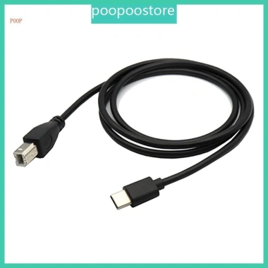Cáp POOP Type C sang USB B chất lượng cao cho máy in, máy quét và MIDI, giá ưu đãi 56.924k