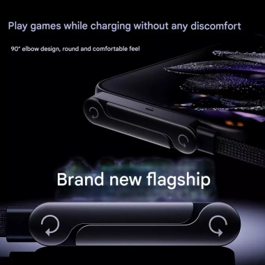 Cáp sạc 2 trong 1 240W Siêu Nhanh và Giá Đỡ Vô Hình, Tương Thích iPhone Samsung Type‑C, Dùng Cho Game, Văn Phòng, Du Lịch Xe Hơi