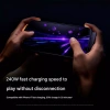 Cáp sạc 2 trong 1 240W Siêu Nhanh và Giá Đỡ Vô Hình, Tương Thích iPhone Samsung Type‑C, Dùng Cho Game, Văn Phòng, Du Lịch Xe Hơi 5