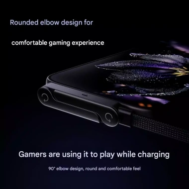 Cáp sạc 2 trong 1 240W Siêu Nhanh và Giá Đỡ Vô Hình, Tương Thích iPhone Samsung Type‑C, Dùng Cho Game, Văn Phòng, Du Lịch Xe Hơi