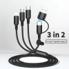 Cáp Sạc 3 Trong 2 Đa Cổng USB A và Type C, Micro USB - Nhiều Dây, Giảm còn 23.980₫