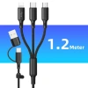 Cáp Sạc 3 Trong 2 Đa Cổng USB A và Type C, Micro USB - Nhiều Dây, Giảm còn 23.980₫ 7