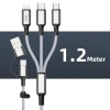 Cáp Sạc 3 Trong 2 Đa Cổng USB A và Type C, Micro USB - Nhiều Dây, Giảm còn 23.980₫ 10