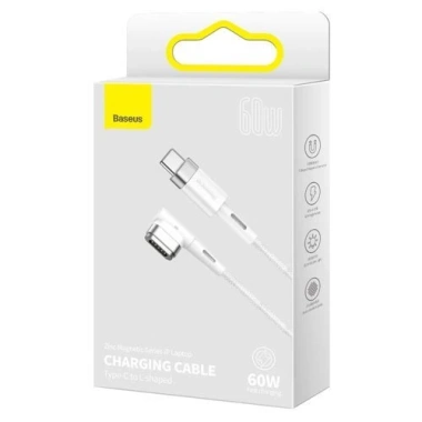Cáp sạc Baseus nhanh 60W Type C 2m L-shaped - Giá chỉ 159.000, giảm từ 195.570