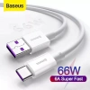 Cáp sạc Baseus USB to Type C 66W 1m - Sạc nhanh, truyền dữ liệu, Giá chỉ 60.000đ