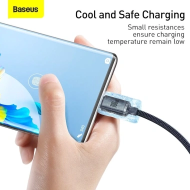 Cáp Sạc Baseus USB‑to‑Type‑C 100W Crystal Shine Siêu Nhanh - Giá chỉ 85.000đ