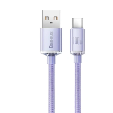 Cáp Sạc Baseus USB‑to‑Type‑C 100W Crystal Shine Siêu Nhanh - Giá chỉ 85.000đ 10 Cáp Sạc Baseus USB‑to‑Type‑C 100W Crystal Shine Siêu Nhanh - Giá chỉ 85.000đ 10