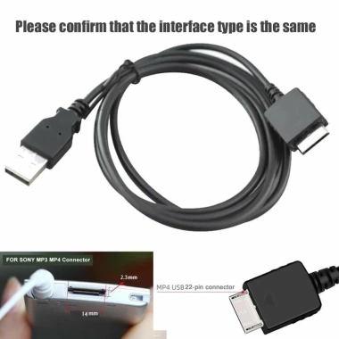 Cáp sạc đồng bộ dữ liệu USB nhanh cho Sony Walkman NW-A55 A56 A57 A35 A45 ZX300 - Giá chỉ 57.999đ
