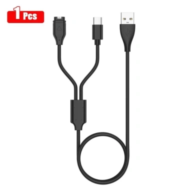 Cáp sạc đồng hồ Garmin, Vivoactive, Forerunner, Venu Sq, Fenix - Loại C, tốc độ nhanh, giá ưu đãi 104.619 VND