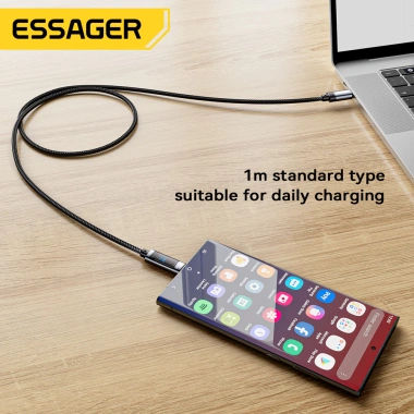 Cáp sạc Essager 240W PD 3.1 Type C 5A – Sạc nhanh cho Xiaomi, Huawei Mate 60 Pro, OnePlus, Oppo – 144.100₫ 9