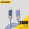 Cáp sạc Essager PD 100W/240W USB-C sang Type-C nhanh cho Samsung Huawei Giá 160.820₫