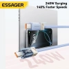 Cáp sạc Essager PD 100W/240W USB-C sang Type-C nhanh cho Samsung Huawei Giá 160.820₫ 3