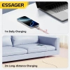Cáp sạc Essager PD 100W/240W USB-C sang Type-C nhanh cho Samsung Huawei Giá 160.820₫ 8