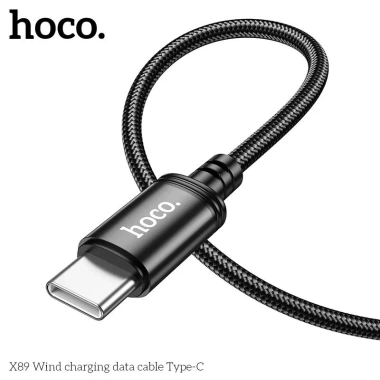 Cáp sạc Hoco X89 Type-C 1M dây dù bện, sạc nhanh cho Samsung, Huawei, Xiaomi - Chính hãng, giá 23.333₫ 2
