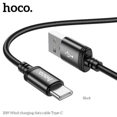 Cáp sạc Hoco X89 Type-C 1M dây dù bện, sạc nhanh cho Samsung, Huawei, Xiaomi - Chính hãng, giá 23.333₫ 3