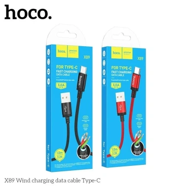 Cáp sạc Hoco X89 Type-C 1M dây dù bện, sạc nhanh cho Samsung, Huawei, Xiaomi - Chính hãng, giá 23.333₫ 8
