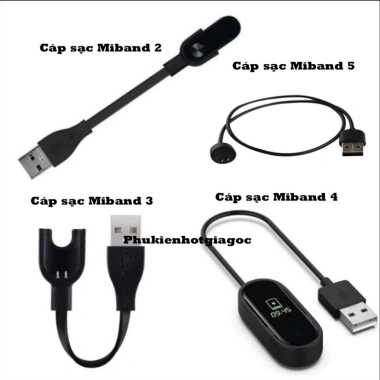 Cáp sạc nam châm cho Mi Band 10/9/8/7 Pro/5/6/7 - Thay thế Miband 4/3/2, chỉ 25.000đ 3