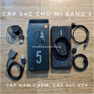 Cáp sạc nam châm cho Mi Band 10/9/8/7 Pro/5/6/7 - Thay thế Miband 4/3/2, chỉ 25.000đ 4