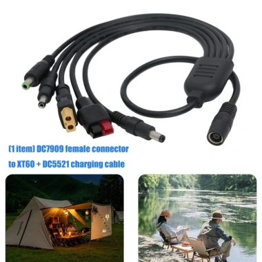 Cáp sạc năng lượng mặt trời PVC DC7.909 đến XT60, DC5.521 - Truyền dòng ổn định, chịu nhiệt độ thấp, giá 415.800 VND 3 Cáp sạc năng lượng mặt trời PVC DC7.909 đến XT60, DC5.521 - Truyền dòng ổn định, chịu nhiệt độ thấp, giá 415.800 VND 3