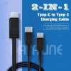 Cáp sạc ngắn Fonken 2 trong 1 USB Type C sang Micro USB iOS - Giá chỉ 58.119 VND 3