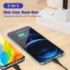 Cáp sạc ngắn Fonken 2 trong 1 USB Type C sang Micro USB iOS - Giá chỉ 58.119 VND 4