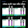 Cáp sạc nhanh 100W bọc dù 3 trong 1 TENZATEK Micro USB Type C 3 cổng 8