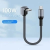 Cáp sạc nhanh 100W/60W USB Type C ngắn, dữ liệu và sạc Power Bank, tương thích iOS chỉ 98.033₫ 2