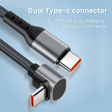 Cáp sạc nhanh 100W/60W USB Type C ngắn, dữ liệu và sạc Power Bank, tương thích iOS chỉ 98.033₫ 5