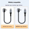 Cáp sạc nhanh 100W/60W USB Type C ngắn, dữ liệu và sạc Power Bank, tương thích iOS chỉ 98.033₫ 8