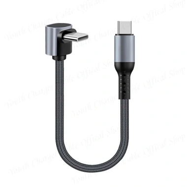 Cáp sạc nhanh 100W/60W USB Type C ngắn, dữ liệu và sạc Power Bank, tương thích iOS chỉ 98.033₫ 10