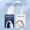 Cáp sạc nhanh 120W 10A USB A-to-Type C, truyền dữ liệu cao, cho Samsung Huawei Xiaomi 4