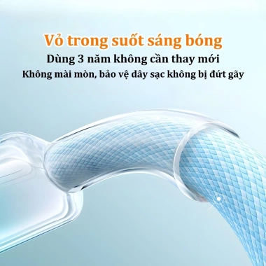 Cáp sạc nhanh 120W Type-C pha lê – Tương thích iPhone 17/16/15/14/13/12/11, OPPO, Samsung, Xiaomi – Giá 62.500đ 3