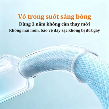 Cáp sạc nhanh 120W TypeC dệt nylon ombre hồng - Bền bỉ cho điện thoại laptop 3 Cáp sạc nhanh 120W TypeC dệt nylon ombre hồng - Bền bỉ cho điện thoại laptop 3