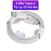 Cáp Sạc Nhanh 20W Type-C 1m Bọc Dù Đa Dụng Cho iPhone 7+/XS Max/11-15 Pro Max - Giá Ưu Đãi 17.500₫ 9