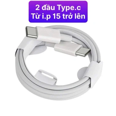 Cáp Sạc Nhanh 20W Type-C 1m Bọc Dù Đa Dụng Cho iPhone 7+/XS Max/11-15 Pro Max - Giá Ưu Đãi 17.500₫ 9