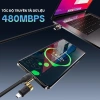 Cáp Sạc Nhanh 240W 4in1 Doni DC20 2m + Chip E‑Marker cho Phone, Laptop, PROMAX 7