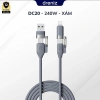 Cáp Sạc Nhanh 240W 4in1 Doni DC20 2m + Chip E‑Marker cho Phone, Laptop, PROMAX 10