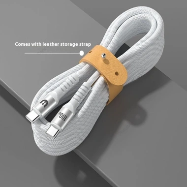 Cáp sạc nhanh 2M/3M PD 100W Chip đánh dấu kép Type-C cho iOS 15/16 - Siêu nhanh 8