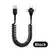 Cáp Sạc Nhanh 3 trong 1 Micro USB‑Type‑C Rút Gọn, Tiện Dụng Cho Điện Thoại 8