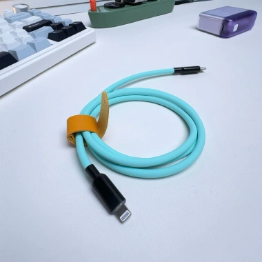 Cáp sạc nhanh 5A 100W Type C dẻo mềm chip Emarker- Bảo hành 6 tháng, giá ưu đãi 96k