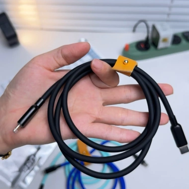 Cáp sạc nhanh 5A 100W Type C dẻo mềm chip Emarker- Bảo hành 6 tháng, giá ưu đãi 96k