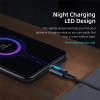 Cáp Sạc Nhanh 5A Micro USB & Type C có Đèn LED - Tốc độ cao, giá 53.900 VND 2