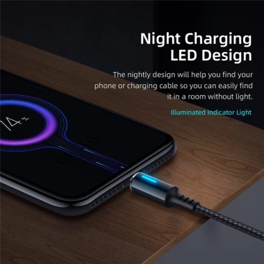Cáp Sạc Nhanh 5A Micro USB & Type C có Đèn LED - Tốc độ cao, giá 53.900 VND 2