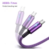 Cáp Sạc Nhanh 5A Micro USB & Type C có Đèn LED - Tốc độ cao, giá 53.900 VND 5