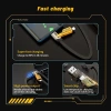 Cáp Sạc Nhanh 65W 4 Đầu C-L, C-C, USB-C, USB-L Đa Năng 4 Trong 1 - Giá 24.9k 3